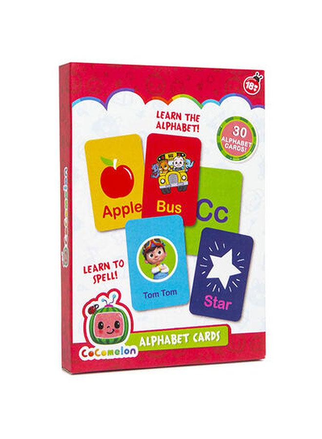 Cocomelon - My First Learning Cards, Pack of 30 - Assorted 14x10x1.5cm - Image 1