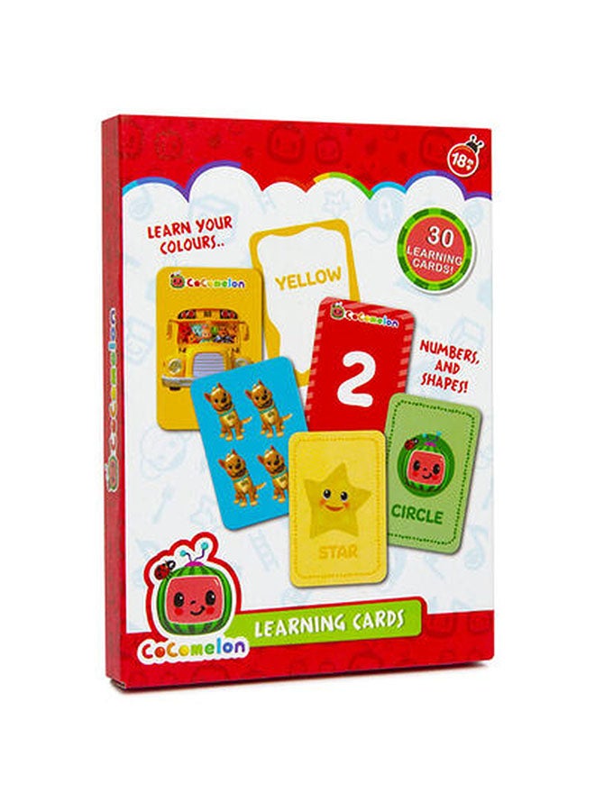 Cocomelon - My First Learning Cards, Pack of 30 - Assorted 14x10x1.5cm - Image 1