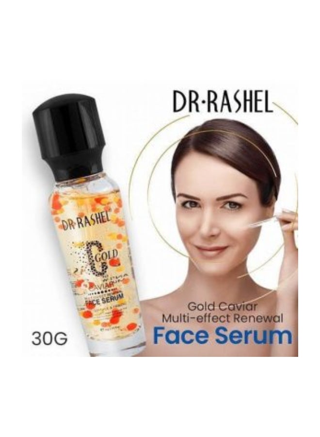 دكتور راشيل سيروم وجه جولد كافيار بعدة وظائف للتجديد وشد الوجه ومقاومة التجاعيد متعدد الألوان 30ملليلتر - Image 3