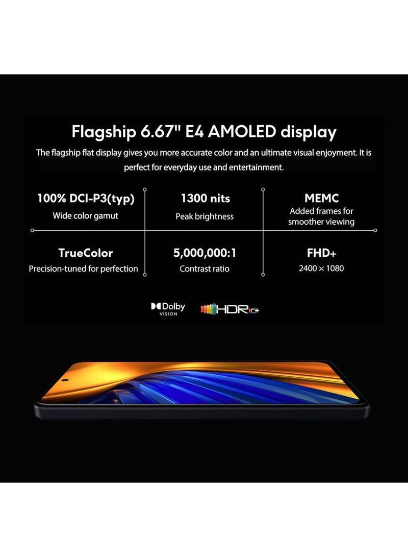 Xiaomi Poco F4 Night Black 8GB RAM 256GB 5G - Global Version  - Image 5