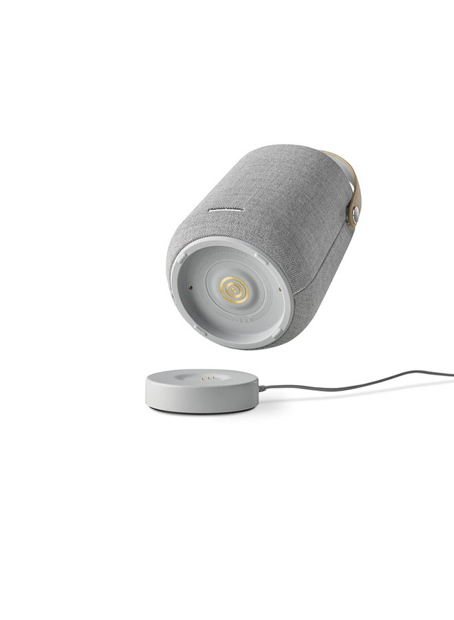 JBL - Harman Kardon Citation 200 Portable Smart Speaker for HD Sound Grey - Image 1