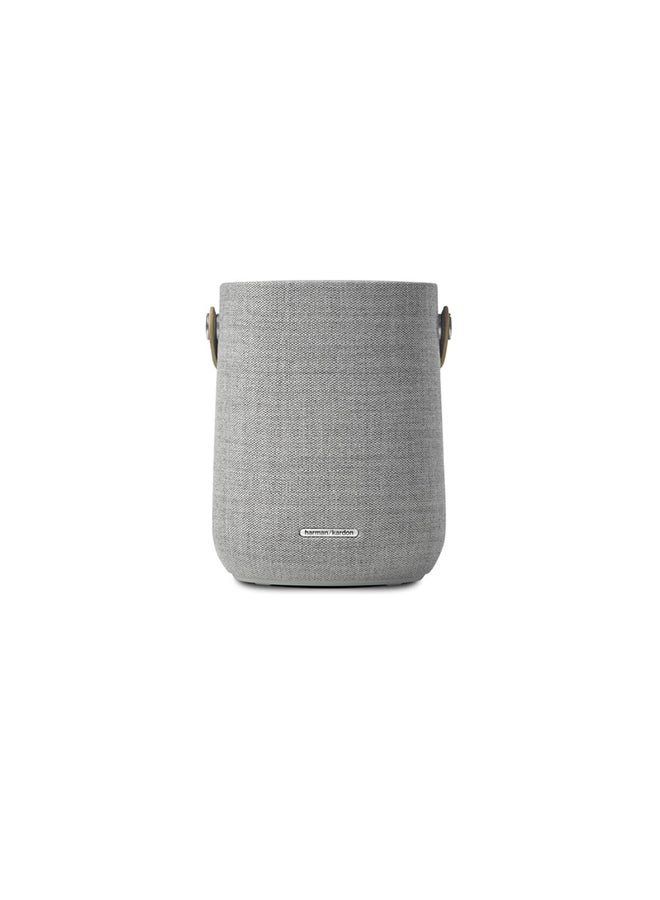JBL - Harman Kardon Citation 200 Portable Smart Speaker for HD Sound Grey - Image 1