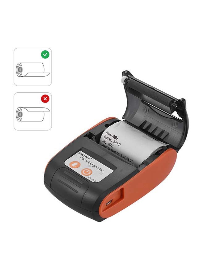 GOOJPRT Wireless Portable Printer Orange/Black  - Image 5