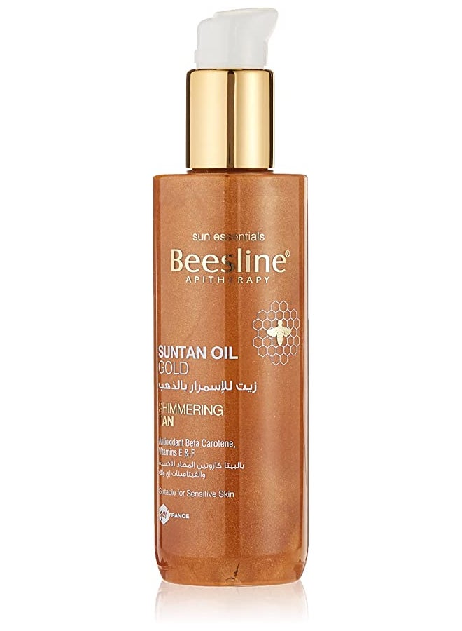 Beesline Suntan Oil Gold 200ml  - Image 1