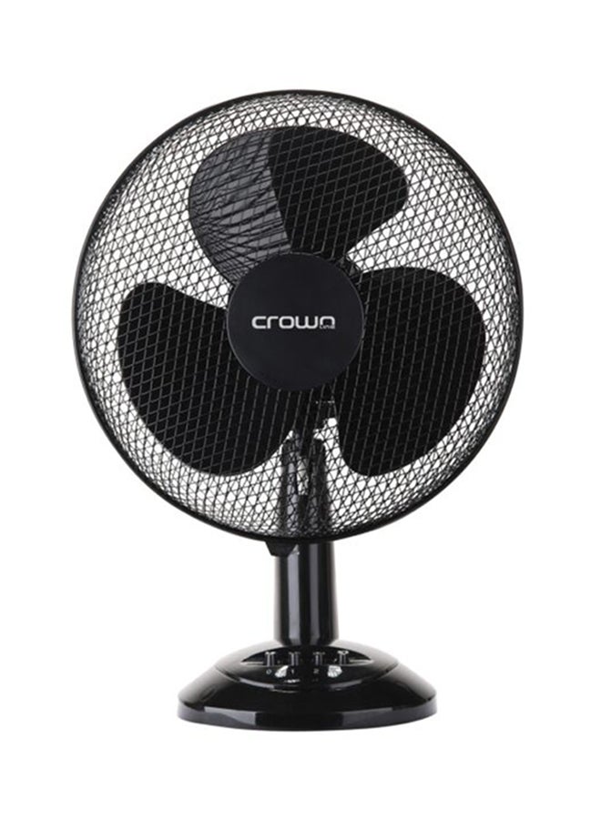 Crownline - 12-Inch Table Fan With 3 Blades TF-286 Black - Image 1
