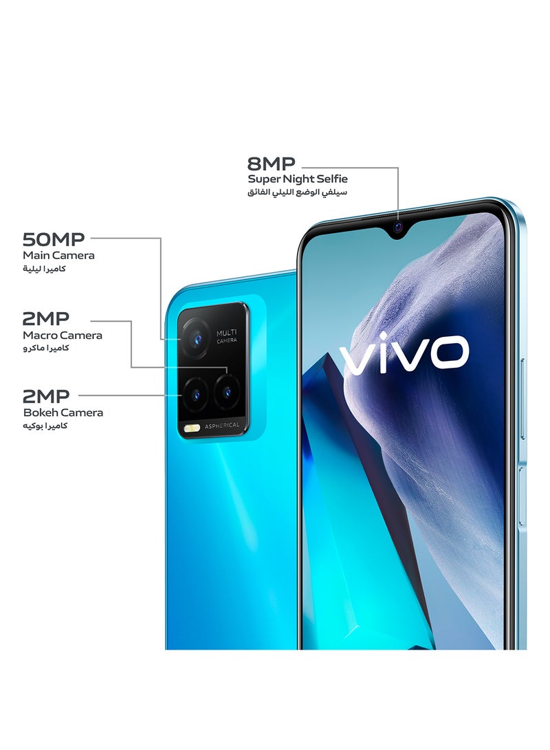 vivo - T1x Dual SIM Space Blue 4GB RAM 64GB 4G LTE - Image 1