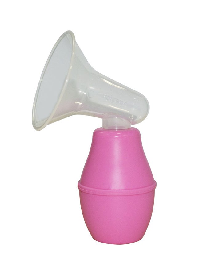 pigeon Manual Breast Care Pump - Pink/Clear  - Image 2
