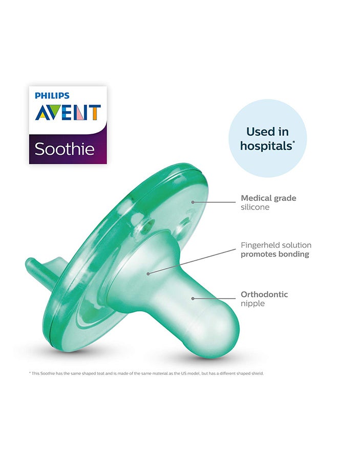 PHILIPS AVENT - 2-Piece Soothie Pacifier - Image 1