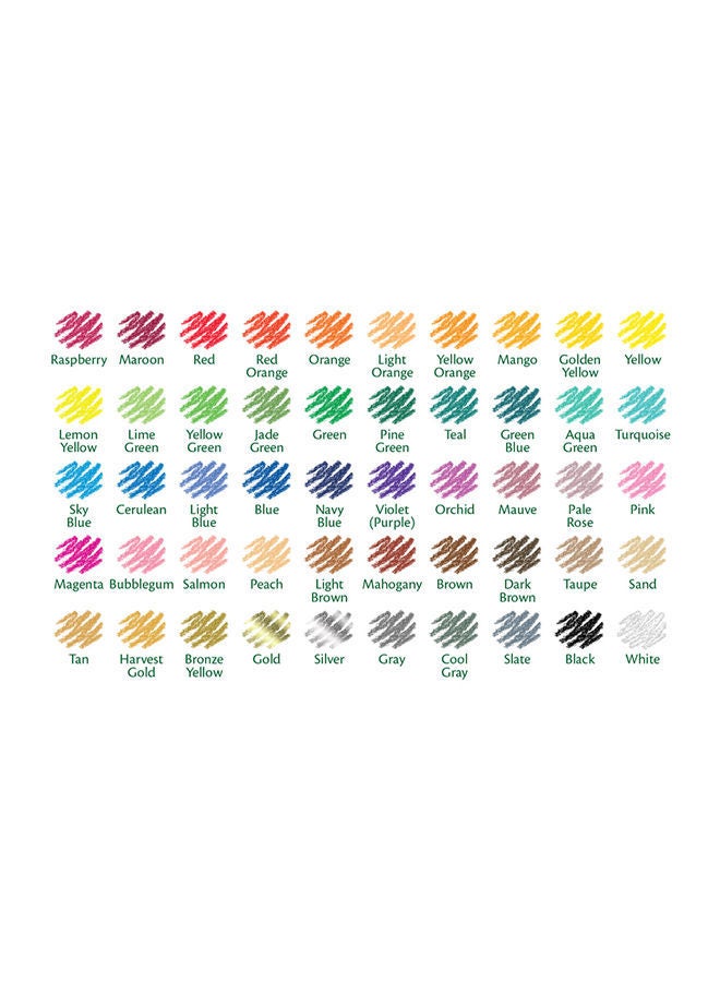 كرايولا أقلام تلوين رصاصية طويلة 50 قيراطاً 5.1 x 2.5 x 7.6سم - Image 3