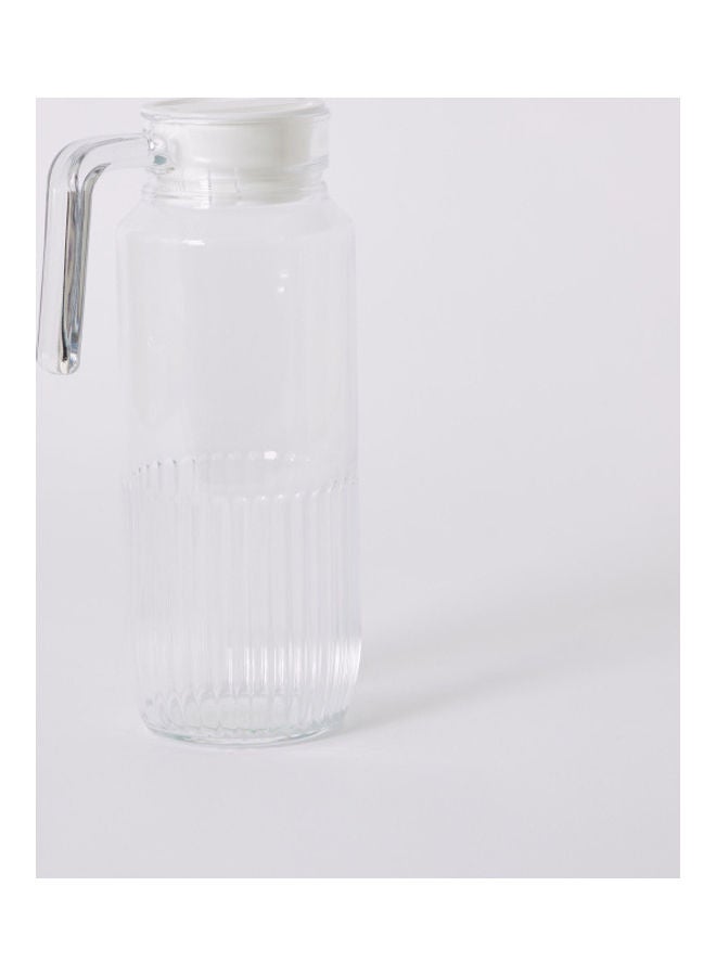Home Box Fridge Jug With Lid Clear 1.3Liters  - Image 1