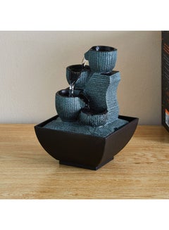 Home Box Galaxy Mini Geomantic Fountain Blue/Black 17 x 12cm UAE ...