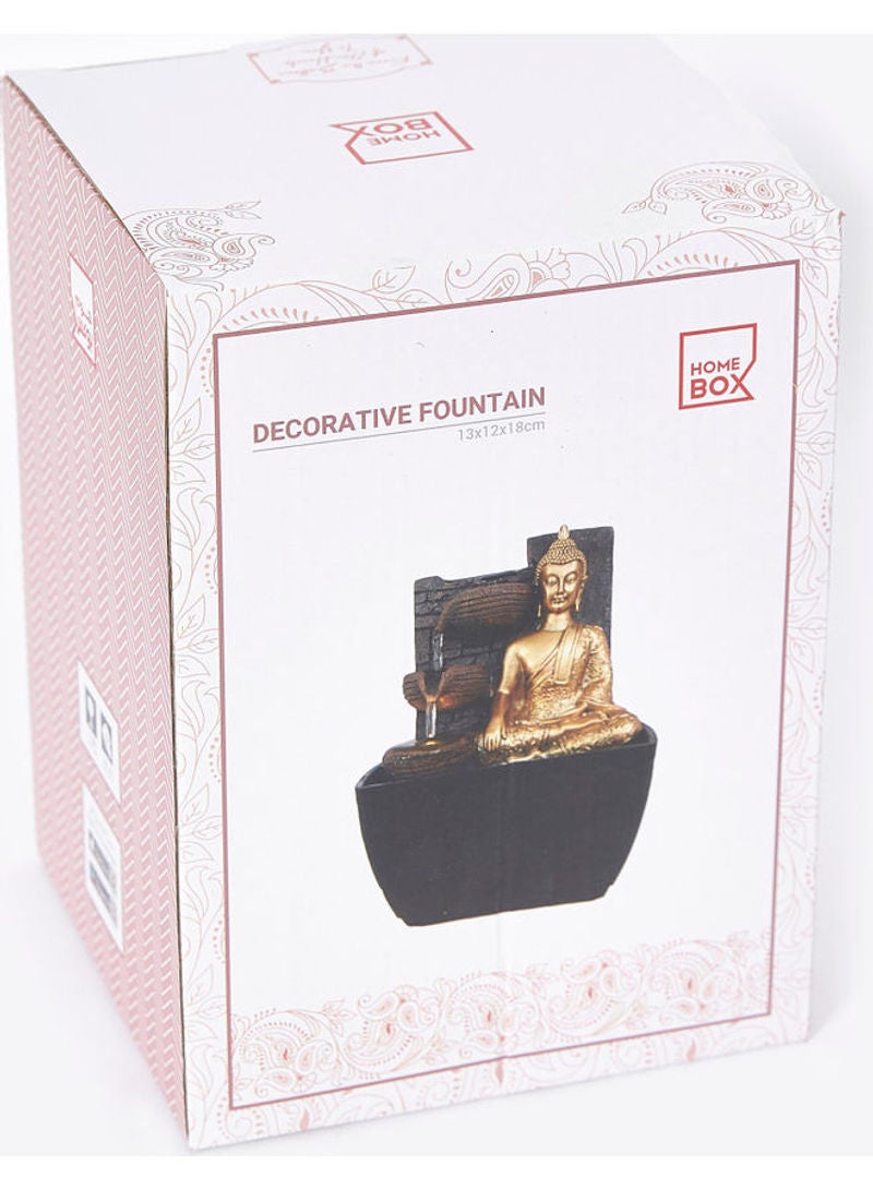 Mini Buddha Fountain With Yellow Light Gold 13 x 12cm - v1656079851/N43096383A_6