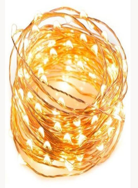 100 LEDs 10M String Lightss Yellow