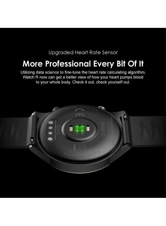 Oraimo 200 mAh OSW-23N Smart Watch 1.32-inch HD Full Color Touch Screen Build In Fitness Tracker Heart Rate & Blood Oxygen Monitor Green - Image 4
