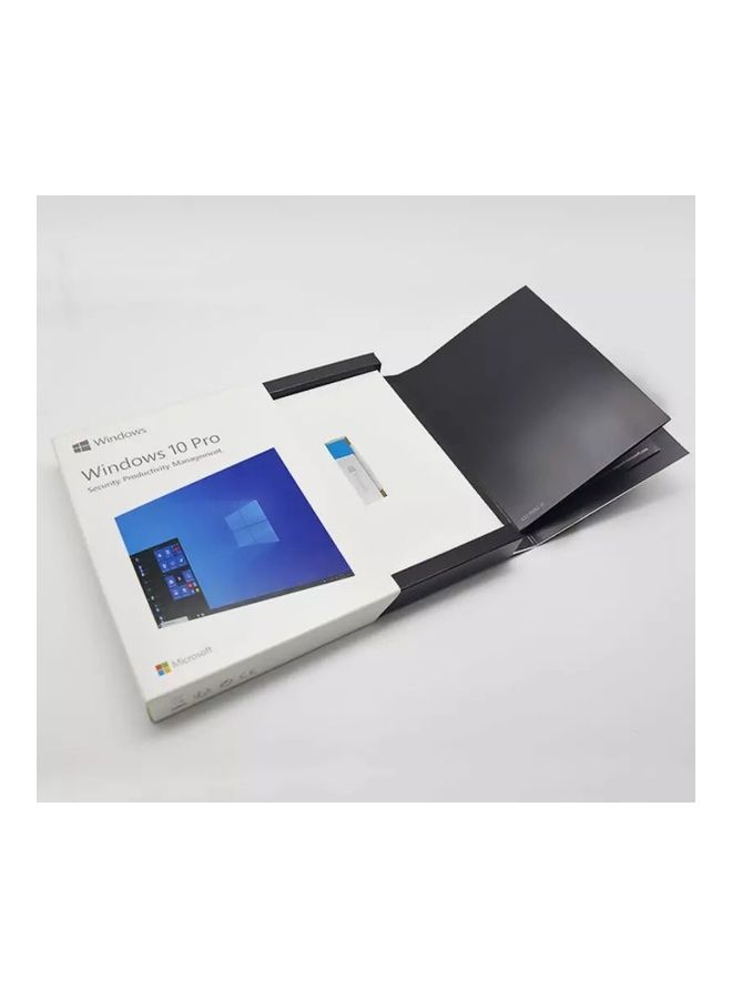 Microsoft 10 Pro USB Box 32/64BIT With Lifetime Licence Activation Product Key Card 1PC White  - Image 3