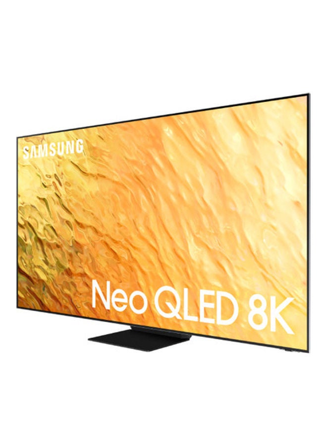 QLED TV 85 Inch, Smart, NEO QLED 8K Processor, HDR 10, (2022) QA85QN800BUXSA Black