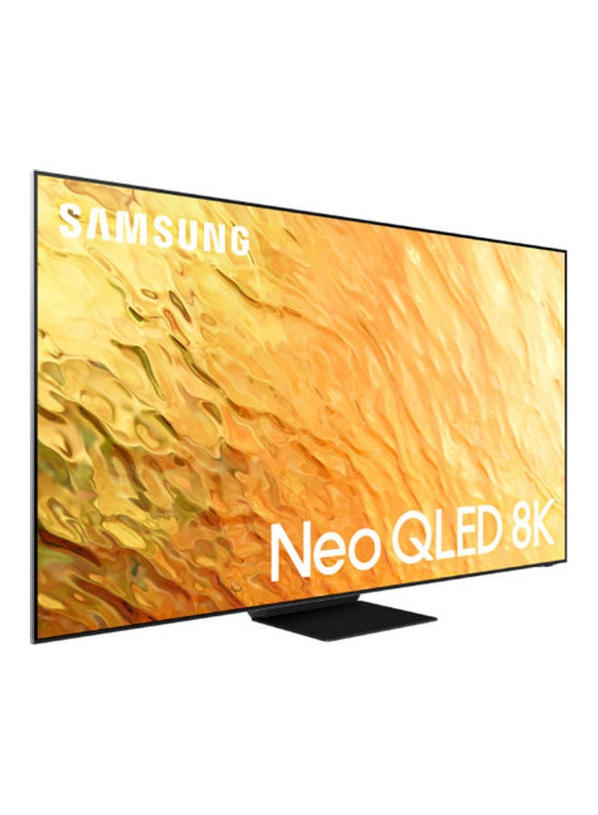 QLED TV 85 Inch, Smart, NEO QLED 8K Processor, HDR 10, (2022) QA85QN800BUXSA Black
