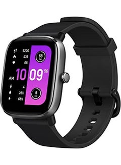GTS2 Mini (New Version) Smart Watch with Always-on AMOLED Display Alexa Built-in SpO2 14 Days Battery Life 68 Sports Modes GPS HR Sleep And Stress Monitoring Meteor Black