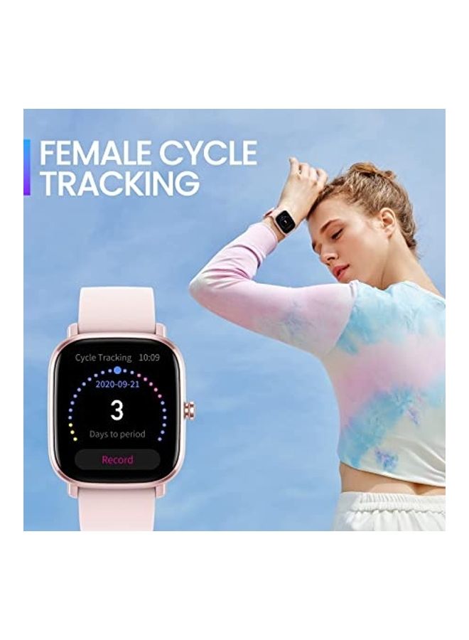 Amazfit - GTS2 Mini (New Version) Smart Watch with Always-on AMOLED Display Alexa Built-in SpO2 14 Days Battery Life 68 Sports Modes GPS HR Sleep And Stress Monitoring Meteor Black - Image 1