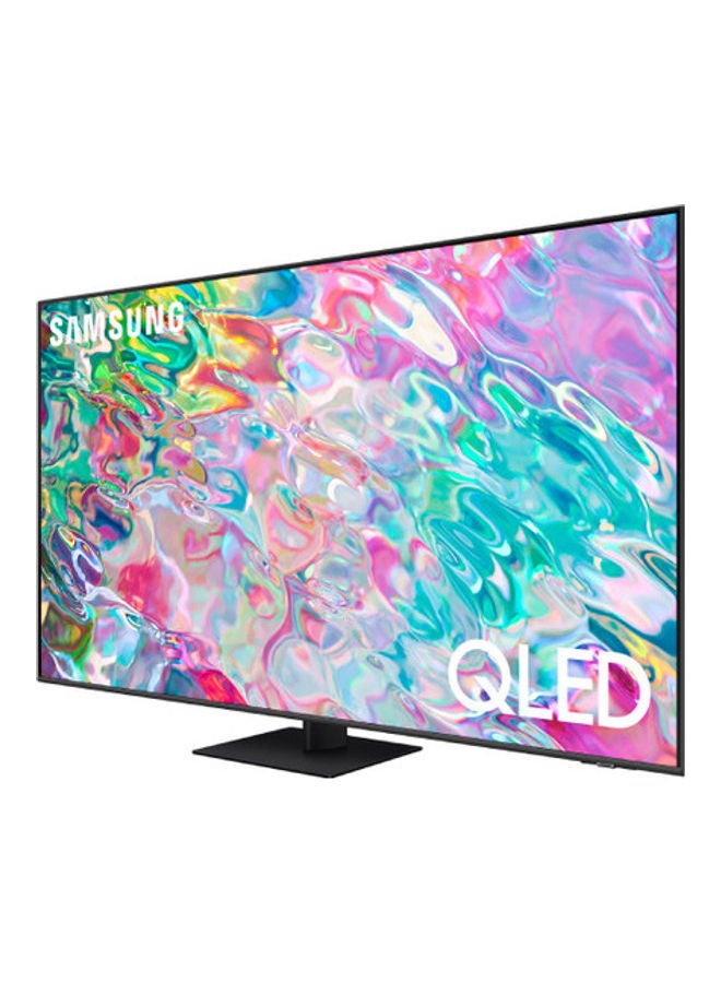 Samsung - QLED TV 55 Inch, Smart, QLED 4K Processor, HDR 10 (2022) QA55Q70BAUXSA Black - Image 1