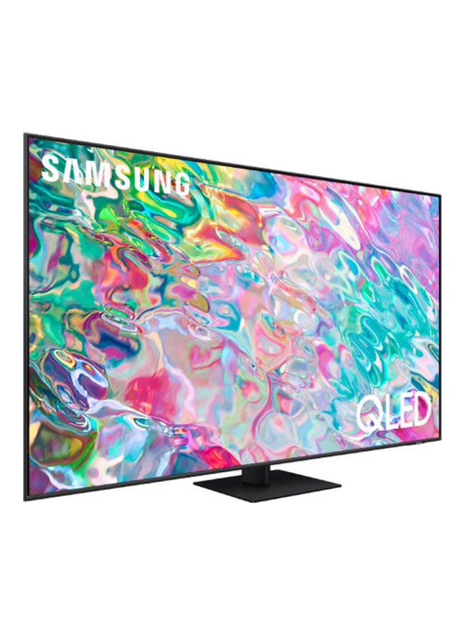 Samsung - QLED TV 55 Inch, Smart, QLED 4K Processor, HDR 10 (2022) QA55Q70BAUXSA Black - Image 1