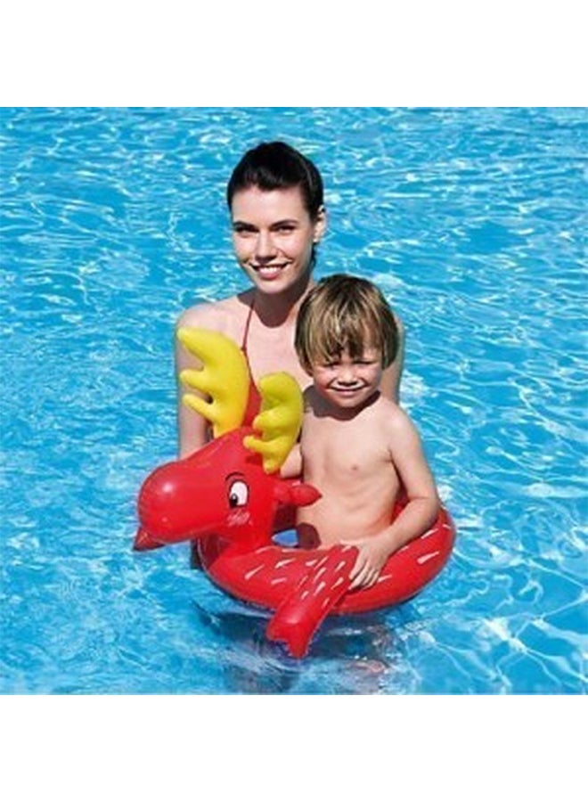 بست واي عوامة سباحة حلقية بأشكال حيوانات طراز 36001 64x56سم - Image 2