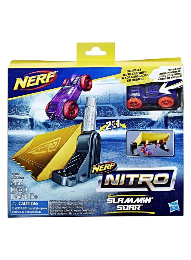 NERF - Nitro Slamming Soar Stunt Set Multicolour - Image 1