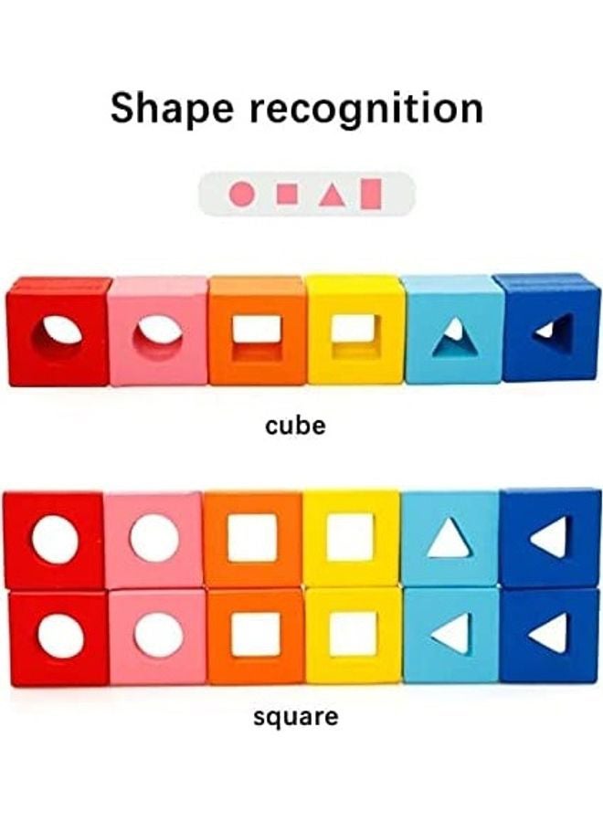 Baby love - Wooden Shape Blocks Matching Set 19x15x6.5cm - Image 1