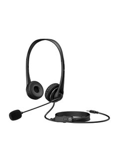 HP On-Ear G2 Stereo Wired Headset Black  - Image 1