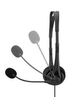 HP On-Ear G2 Stereo Wired Headset Black  - Image 4