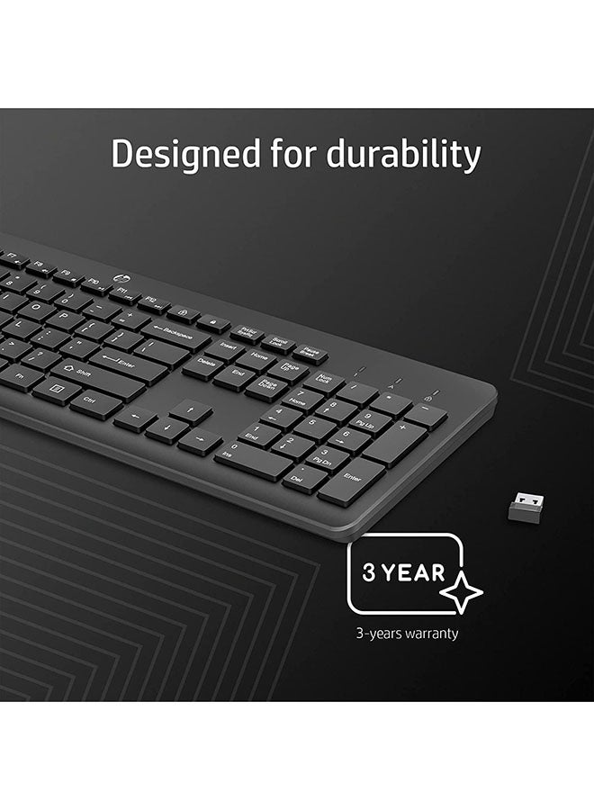 HP 230 Wireless Keyboard Black  - Image 5