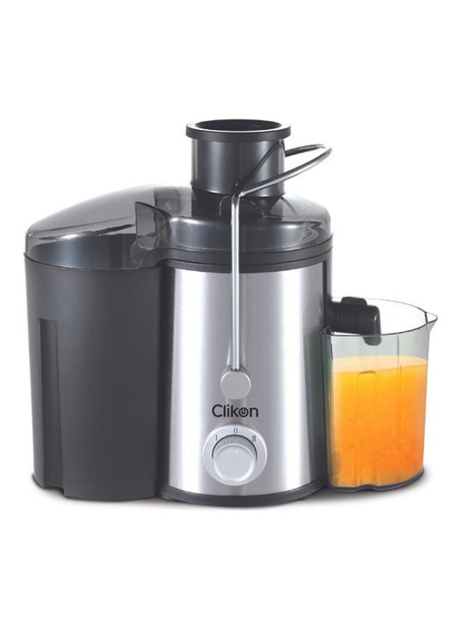 Clikon 2 Speed Function Juice Extractor With Automatic Overheat Protection 2 Years Warranty 480 ml 600 W CK2662 Silver/Black