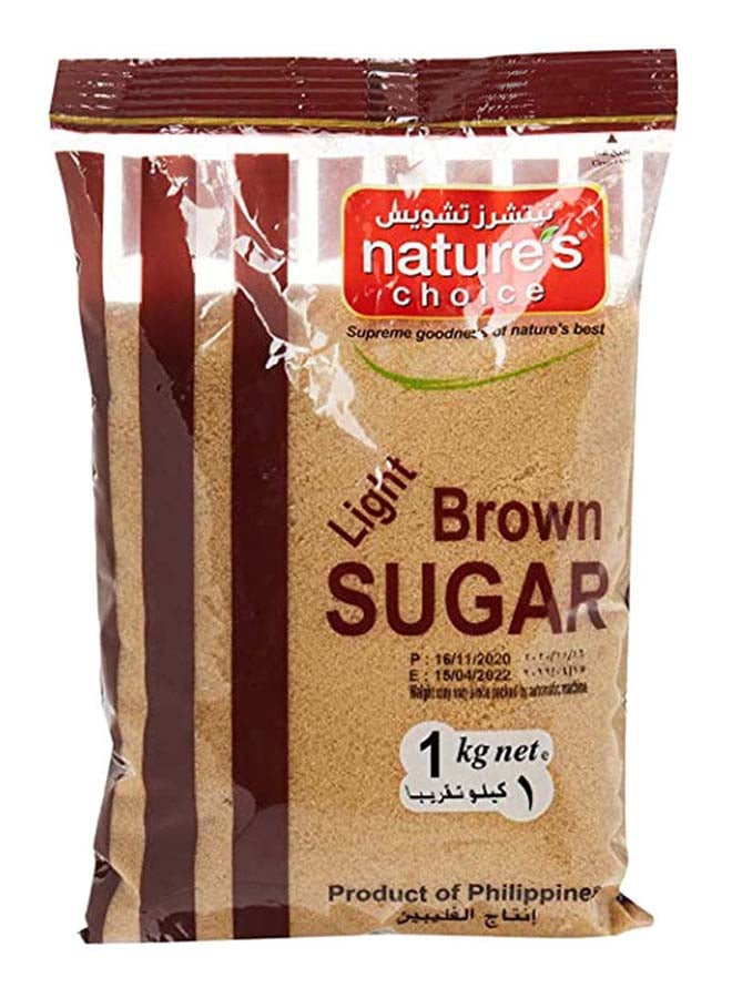 Nature's Choice Light Brown Sugar 1kg  - Image 1