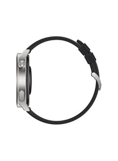 HUAWEI Watch GT 3 Pro SmartWatch Heart Rate & Blood Oxygen Monitoring Light Titanium Case With Fluoroelastomer StrapWatch Black  - Image 5