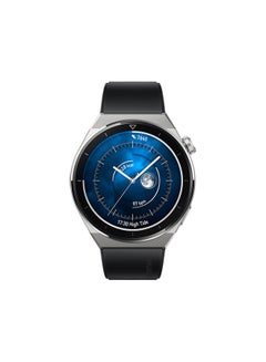 HUAWEI Watch GT 3 Pro SmartWatch Heart Rate & Blood Oxygen Monitoring Light Titanium Case With Fluoroelastomer StrapWatch Black  - Image 2