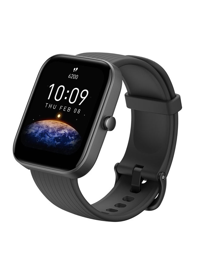 Amazfit - Bip 3 Pro Smatwatch With 1.69inch Large Color Display 2 Weeks Battery Life Black - Image 1