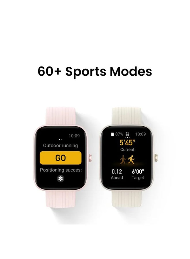Amazfit - Bip 3 Pro Smatwatch With 1.69inch Large Color Display 2 Weeks Battery Life Black - Image 1