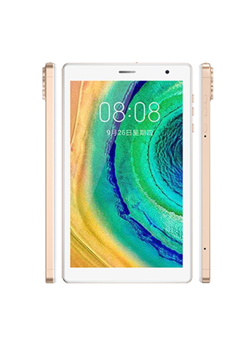 C idea 7-Inch Smart Tablet CM513 Pro Android Tab With 128GB ROM 4GB RAM Quad Core Wi-Fi 5G LTE Kids Tablet Gold  - Image 2