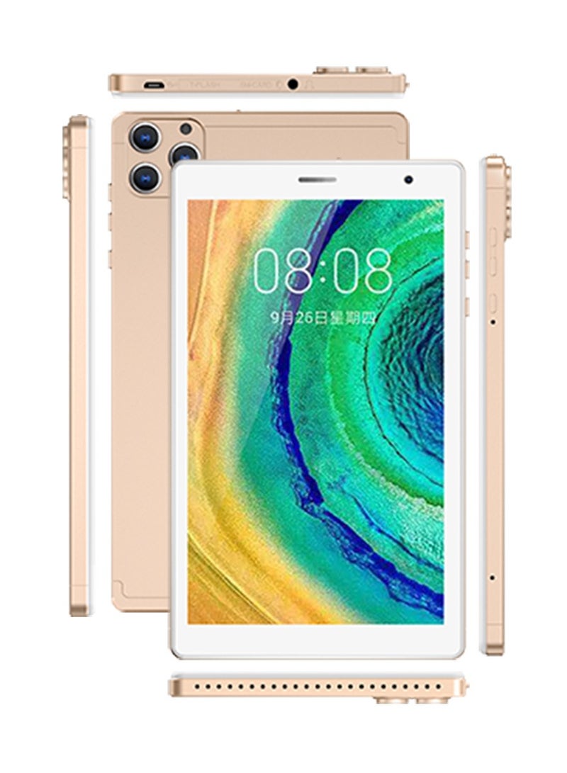 C idea 7-Inch Smart Tablet CM513 Pro Android Tab With 128GB ROM 4GB RAM Quad Core Wi-Fi 5G LTE Kids Tablet Gold  - Image 4