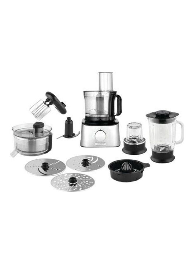 KENWOOD - Multi Pro Compact Food Processor 2.1 L 800.0 W FDM307SS Silver/Black - Image 1