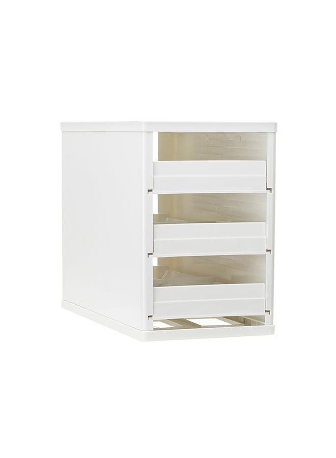 YouCopia - YouCopia 12-Bottle Medicine Cabinets And Organizers, Plastic, White, W 5.8 x H 8.6 L 10.9 inch, 01121-01-WHT White 27.69x14.73x21.84cm - Image 1