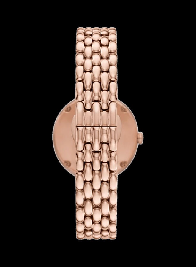 EMPORIO ARMANI Women's Rosa Stainless Steel Analog Wrist Watch AR11462 - 32mm - Rose Gold  - Image 2