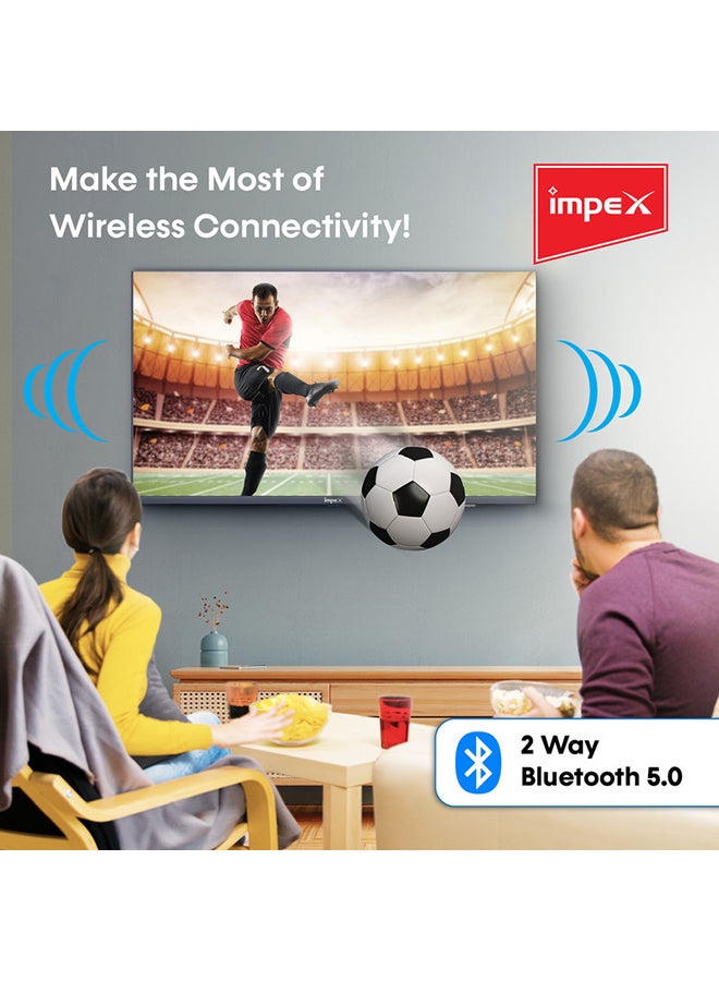 Impex - Platina 55 Inch 4K Ultra HD VIDA OS Smart LED TV PLATINA 55 UHD SMART Black - Image 1
