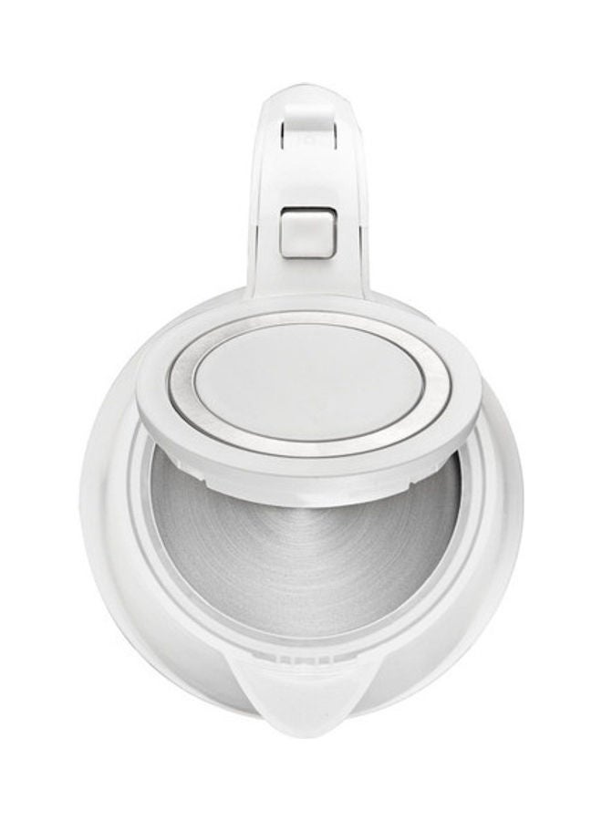 كليكون غلاية كهربائية لاسلكية بجدار مزدوج خالية من مادة BPA وبقاعدة دوارة 
 بزاوية 360 درجة 1.7 L 2200 W CK5139 أبيض - Image 4