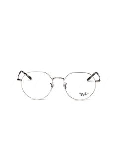 Ray-Ban unisex Full Rim Oval Shape Eyeglasses RX6465F - Lens Size: 53mm - Silver  - Image 1