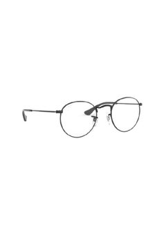Ray-Ban unisex Full Rim Round Shape Eyeglasses RX3447V - Lens Size: 50mm - Black  - Image 1