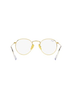 Ray-Ban unisex Full Rim Round Shape Eyeglasses RX3447V - Lens Size: 50mm - Gold  - Image 2