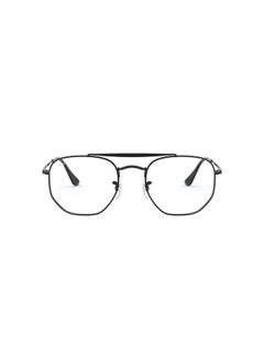 Ray-Ban unisex Full Rim Hexagonal Shape Eyeglasses RX3648V - Lens Size: 54mm - Black  - Image 1