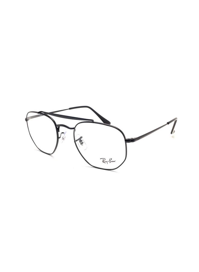 Ray-Ban unisex Full Rim Hexagonal Shape Eyeglasses RX3648V - Lens Size: 54mm - Black - Image 2