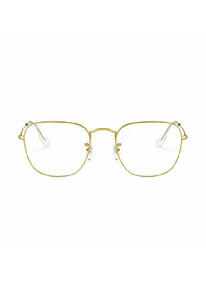 Ray-Ban unisex Full Rim Square Shape Eyeglasses RX3857V - Lens Size: 51mm - Gold - Image 1